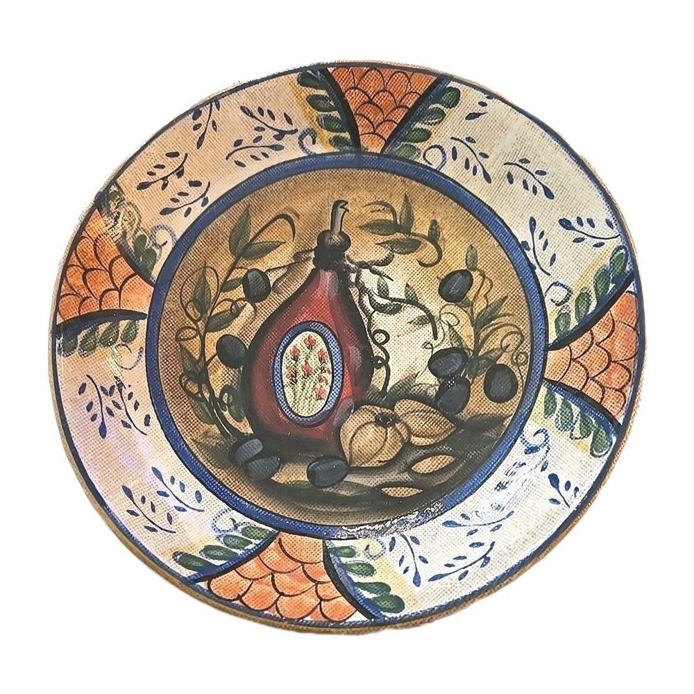 Certified International Kate McRostie Pasta Bowl Olives Oil Design